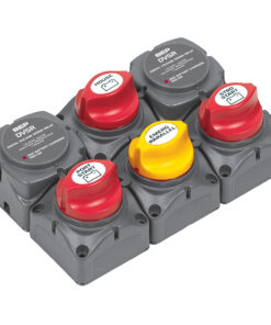 BEP Battery Distribution Cluster f/Twin Outboard Engines w/Three Battery Banks