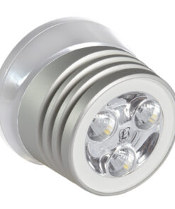 Lumitec Zephyr LED Spreader/Deck Light - Brushed White Base - White Non-Dimming
