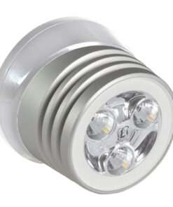 Lumitec Zephyr LED Spreader/Deck Light - Brushed White Base - White Non-Dimming