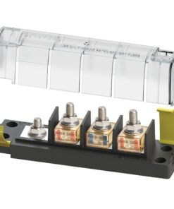 Blue Sea 5196 MRBF Surface Mount 3 Circuit Fuse Block - Common Source