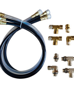 Octopus 30" Hose & Fitting Kit Including Orb & NPT Helm Fittings