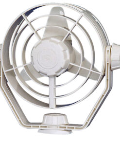 Hella Marine 2-Speed Turbo Fan - 12V - White