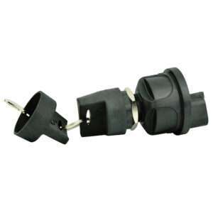 BEP 3-Position Sealed Nylon Ignition Switch - OFF/Ignition & Accessory/Ignition & Start 6 67456XL