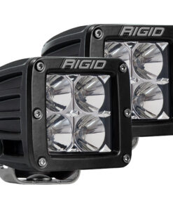 RIGID Industries D-Series PRO Hybrid-Flood LED - Pair - Black