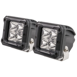 HEISE 4 LED Cube Light w/Harness - Spot Beam- 3" - 2 Pack 6 69759XL