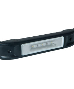 Lumitec Ibiza LED Engine Room Light - Non-Dimming White - Black Finish