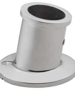 Whitecap Top-Mounted Flag Pole Socket - Stainless Steel - 1" ID