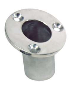 Whitecap Flush Mount Flag Pole Socket - Stainless Steel - 1-1/4" ID