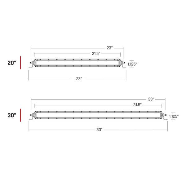 RIGID Industries SAE Compliant SR-SRS 20" Light Bar - Black - Image 2