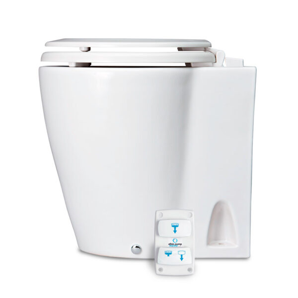 Albin Group Marine Design Marine Toilet Silent Electric - 12V - Image 2