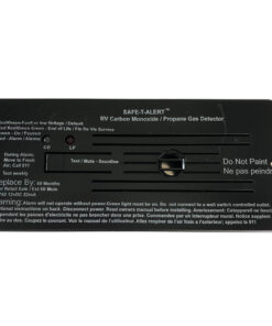 Safe-T-Alert Combo Carbon Monoxide Propane Alarms Flush Mount - Black
