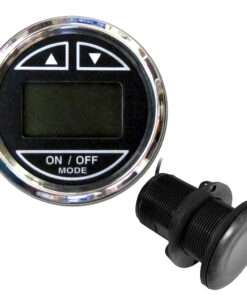 Faria Chesapeake Black 2" Depth Sounder w/Thru-Hull Transducer