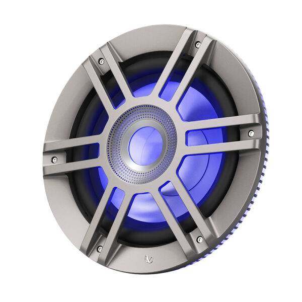 Infinity 10" Marine RGB Kappa Series Speakers - Titanium/Gunmetal - Image 2