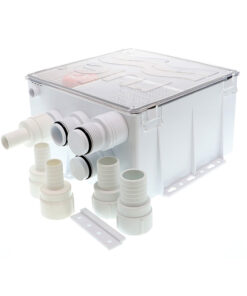 Rule Shower Drain Box w/800 GPH Pump - 24V