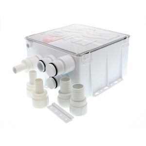 Rule Shower Drain Box w/800 GPH Pump - 24V 6 75172XL