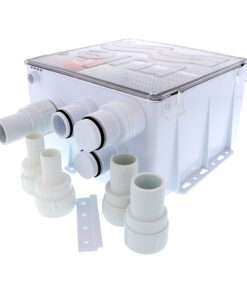 Rule Shower Drain Box w/1100 GPH Pump - 24V