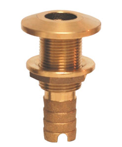 GROCO Bronze Hose Barb Thru-Hull Fitting - 2"