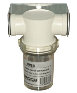 GROCO 1" Fresh Water Strainer w/#304 SS Basket