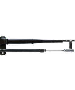Marinco Wiper Arm Deluxe Black Stainless Steel Pantographic - 17"-22" Adjustable