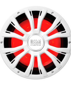 Boss Audio 10" MRG10W Subwoofer w/RGB Lighting - White - 800W