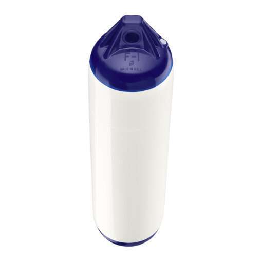 Polyform F-1 Twin Eye Fender 6" x 24" - White - Image 2