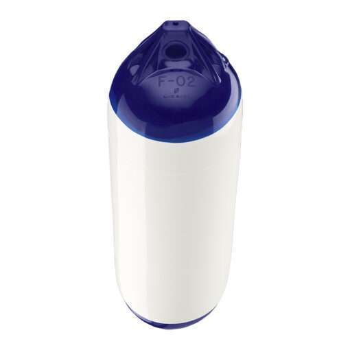 Polyform F-02 Twin Eye Fender 7.5" x 26" - White - Image 2