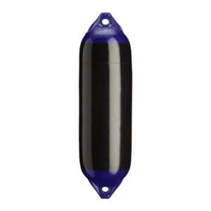 Polyform F-02 Twin Eye Fender 7.5" x 26" - Black 8 79746XL