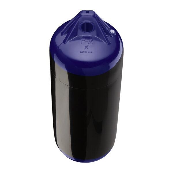 Polyform F-2 Twin Eye Fender 8.2" x 25" - Black - Image 2