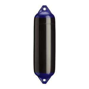 Polyform F-3 Twin Eye Fender 8.2" x 30" - Black 8 79750XL