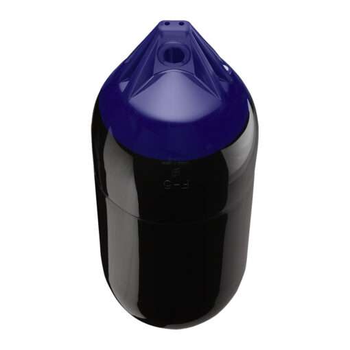 Polyform F-5 Twin Eye Fender 11" x 30" - Black - Image 2