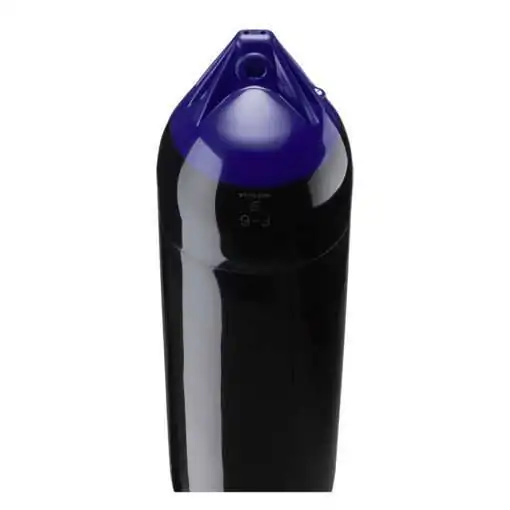 Polyform F-6 Twin Eye Fender 11" x 42" - Black - Image 2