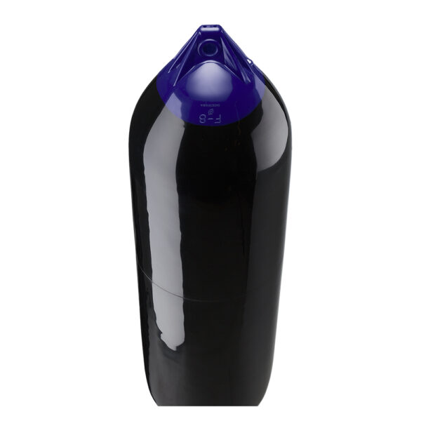 Polyform F-8 Twin Eye Fender 15" x 58" - Black - Image 2