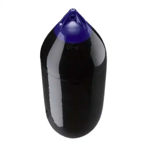 Polyform F-10 Twin Eye Fender 18" x 50" - Black - Image 2