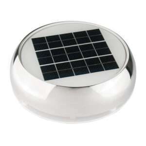 Marinco 4" Day/Night Solar Vent - Stainless Steel 6 79903XL
