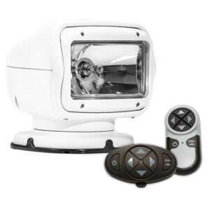 Golight Radioray GT Series Permanent Mount - White Halogen - Wireless Handheld & Wireless Dash Mount Remotes 6 80514XL