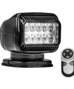 Golight Radioray GT Series Permanent Mount - Black LED - Wireless Handheld Remote