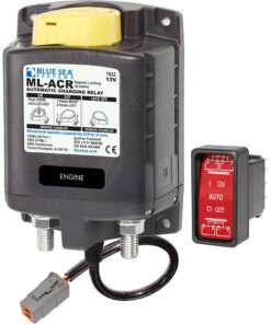 Blue Sea 7622100 ML ACR Charging Relay 12V 500A w/Manual Control & Deutsch Connector