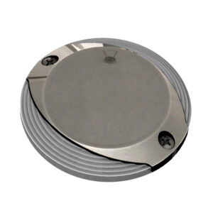 Lumitec Scallop Pathway Light - Warm White - Stainless Steel Housing 6 82365XL