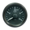 VDO SingleViu 52mm (2-1/16") Voltmeter f/12V Systems