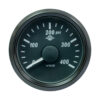 VDO SingleViu 52mm (2-1/16") Oil Pressure Gauge - 400 PSI - 0-180 Ohm