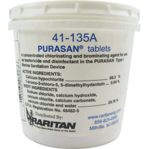 Raritan PURASAN® EX Refill Tablets *1 Tub of 6 Tablets 7 85134XL