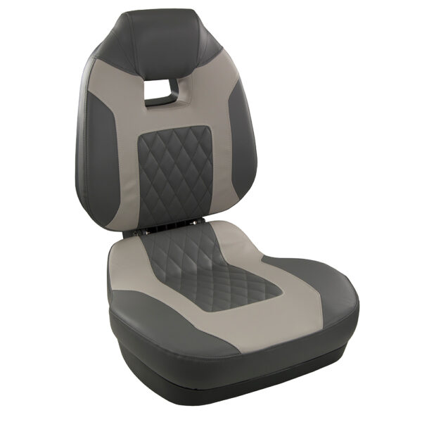 Springfield Fish Pro II High Back Folding Seat - Charcoal/Grey - Image 2