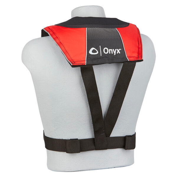 Onyx A/M-24 Series All Clear Automatic/Manual Inflatable Life Jacket - Black/Red - Adult - Image 2
