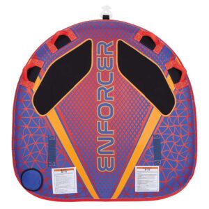 Full Throttle Enforcer Towable Tube - 2-Rider - Red 8 91391XL