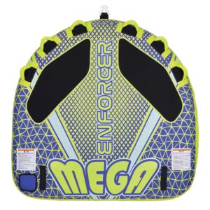 Full Throttle Mega Enforcer Towable Tube - 3 Rider - Yellow 8 91392XL