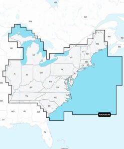 Navionics NAUS007R - U.S. East - Navionics+