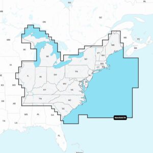 Navionics NAUS007R - U.S. East - Navionics+ 6 92609XL