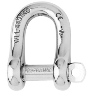 Wichard Captive Pin D Shackle - Diameter 8mm - 5/16" 8 93112XL