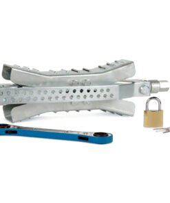 Camco Eaz-Lift 10" Wheel Stop w/Wrench & Lock - Metal