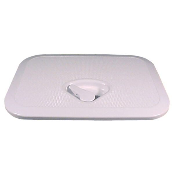 Beckson 11" x 15" Flush Hatch White - ASA Material - Acrylonitrile Styrene Acrylate - Image 2